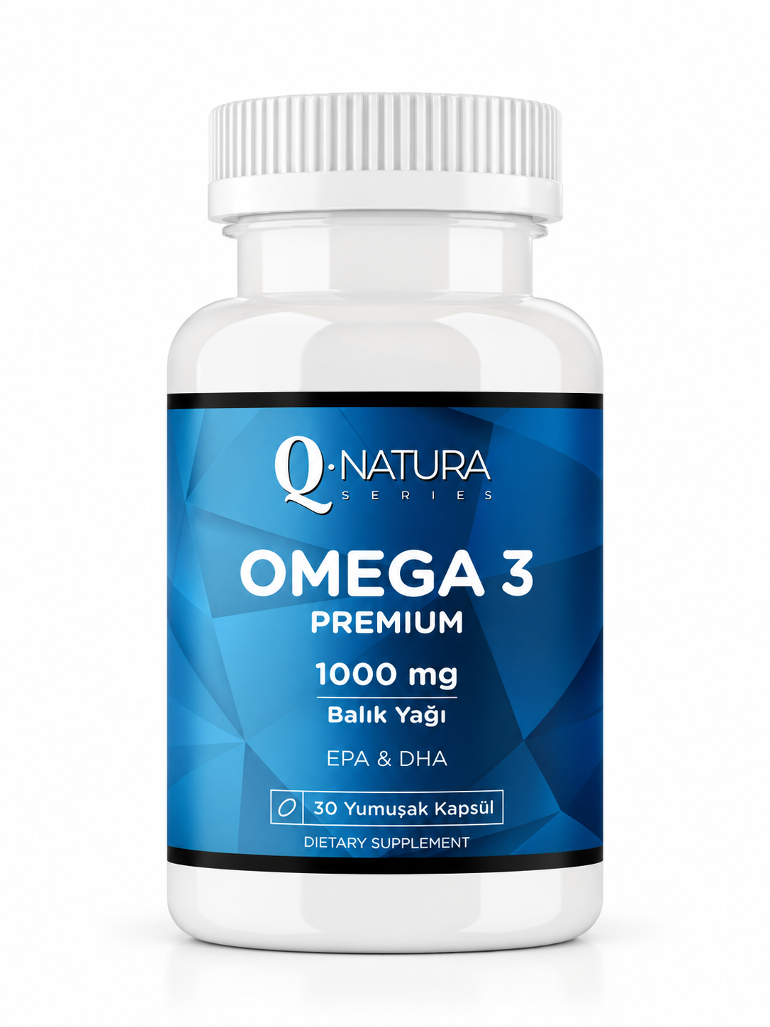 Omega 3 Premium 30 Softgell Kapsül (Balık Yağı 1000 mg, EPA 396 mg, 264 mg)