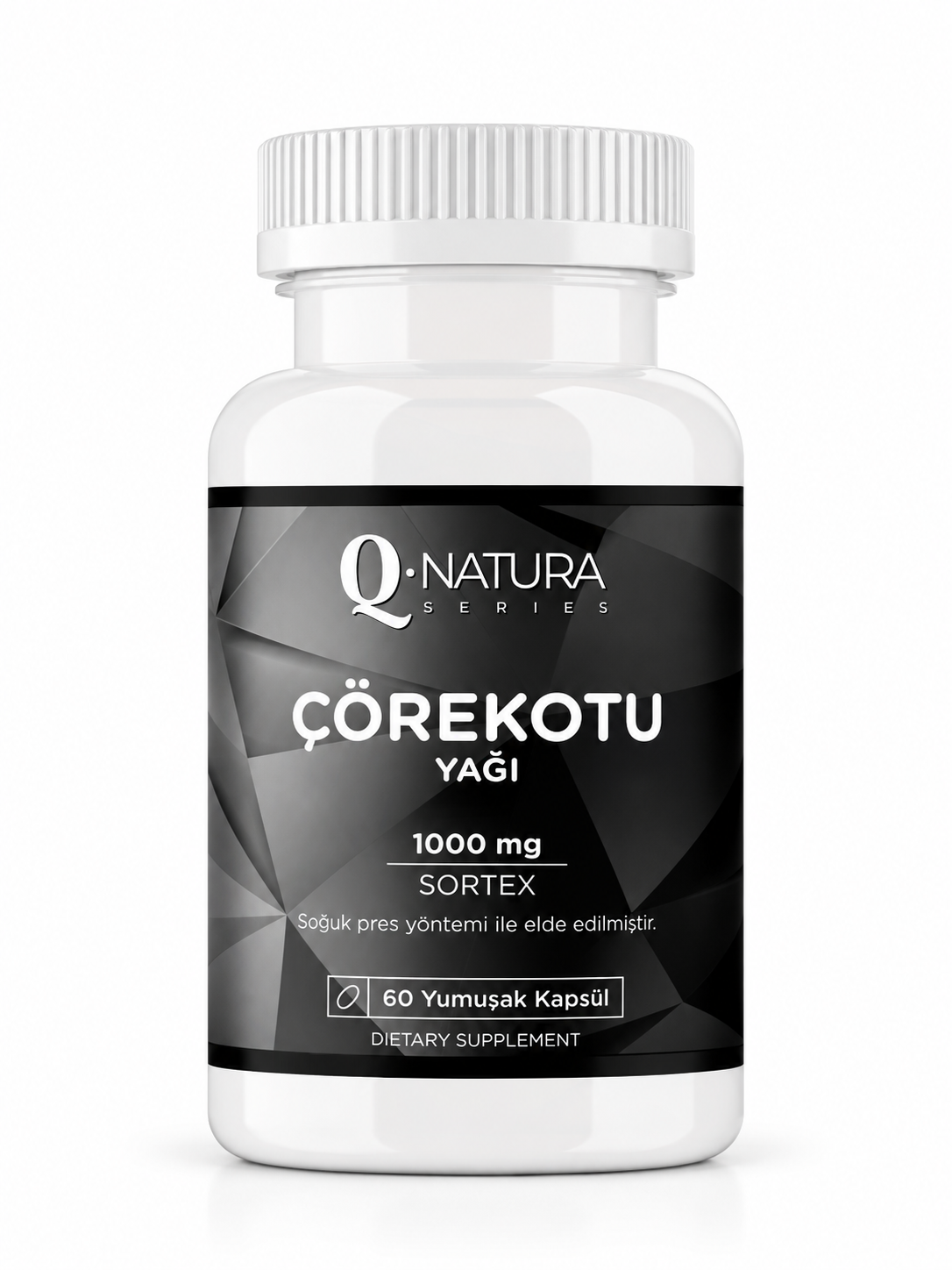 Çörekotu yağı 1000 mg (Sortexli, Soğuk Sıkım) 60 Softgel