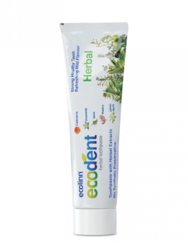 Ecolinn Ecodent Diş Macunu | Doğal İçerikli | Diş Beyazlatıcı ve Koruyucu
